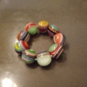 Sobral Stretch Multi Bracelet. Signed.